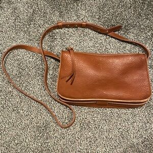 Madewell leather crossbody bag